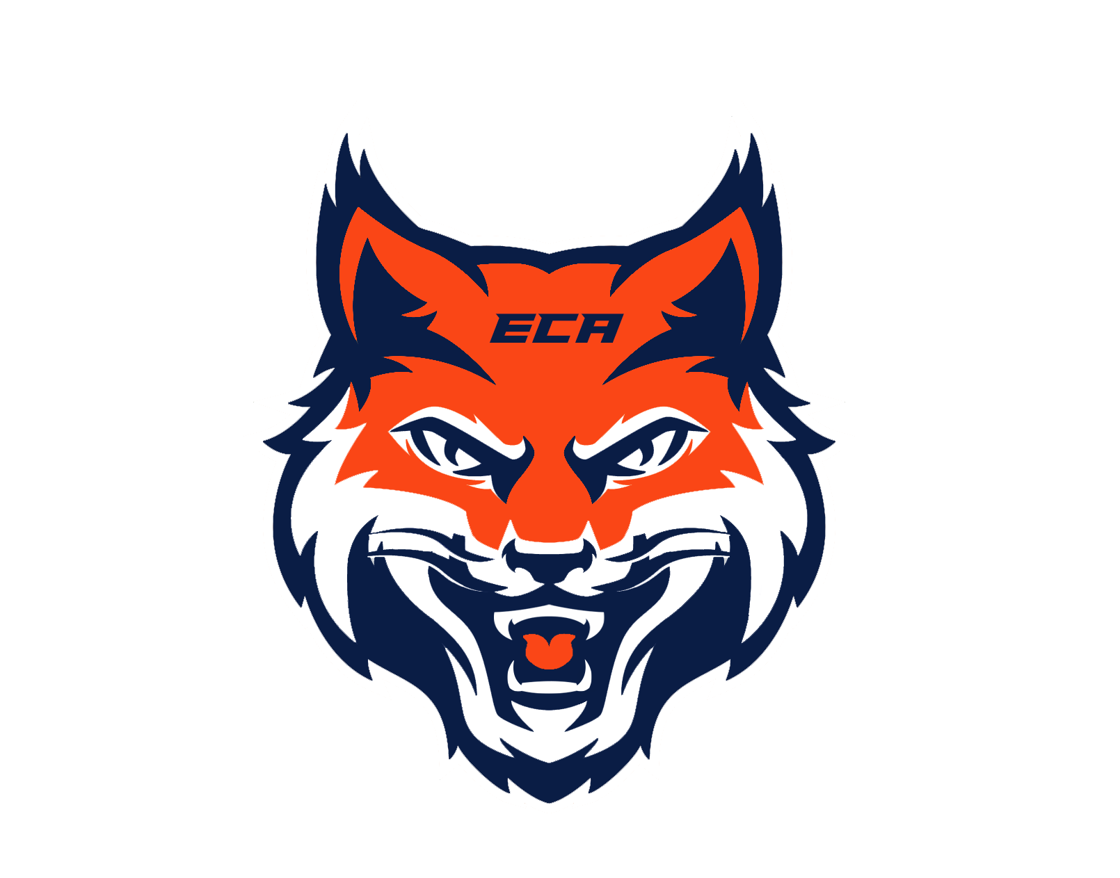 Eastern Carolina Academy bobcat logo